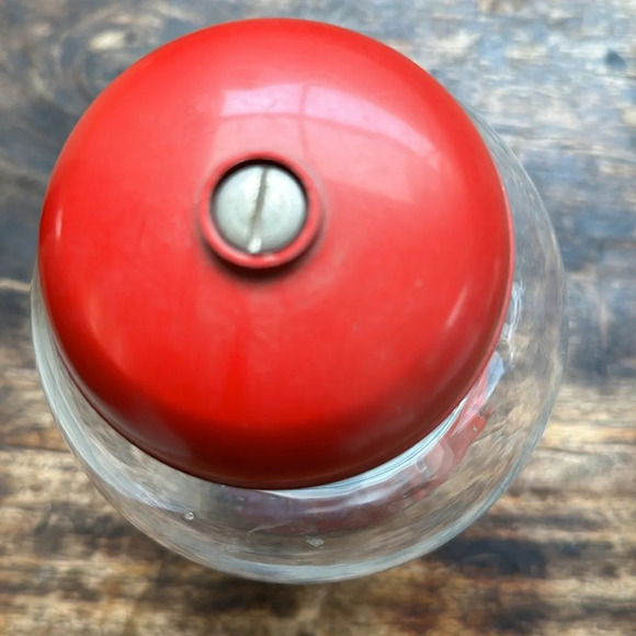 Vintage JELLY BELLY Glass Metal Carousel Candy Dispenser Gum Ball Machine 1980’s - Picture 9 of 11